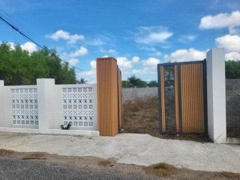 Đất nền xã Phước Hải - 8m mặt tiền đường nhựa cách đường 44B chỉ 100m đã xây tường rào